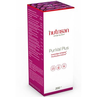 Nutrisan Purival Plus Sirop 200 ml - Publicité Nutrisan Purival Plus Sirop 200 ml - Publicité