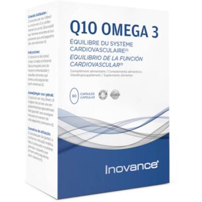 Inovance® Q10 Omega 3 Capsule(S) 60 pc(s) - Publicité Inovance® Q10 Omega 3 Capsule(S) 60 pc(s) - Publicité