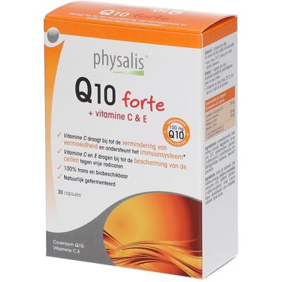 Physalis Q10 Forte - Complément pour l'Énergie & l'Immunité - Publicité Physalis Q10 Forte - Complément pour l'Énergie & l'Immunité - Publicité