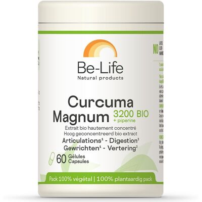 BioLife Curcuma Magnum 60 Gélules - Complément Alimentaire - Publicité BioLife Curcuma Magnum 60 Gélules - Complément Alimentaire - Publicité