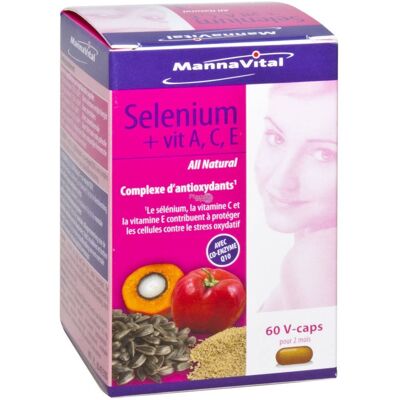 Mannavital Sélénium naturel - Complément alimentaire - Publicité Mannavital Sélénium naturel - Complément alimentaire - Publicité
