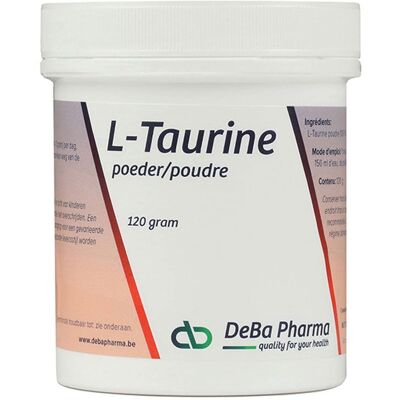 Deba Pharma L-Taurine Poudre - Supplément - Publicité Deba Pharma L-Taurine Poudre - Supplément - Publicité