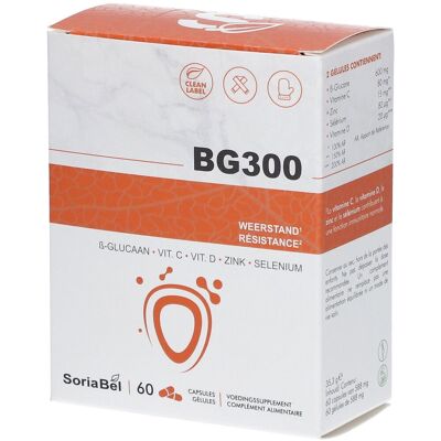 Soria Natural BG300 Gélules - Suppléments - Publicité Soria Natural BG300 Gélules - Suppléments - Publicité