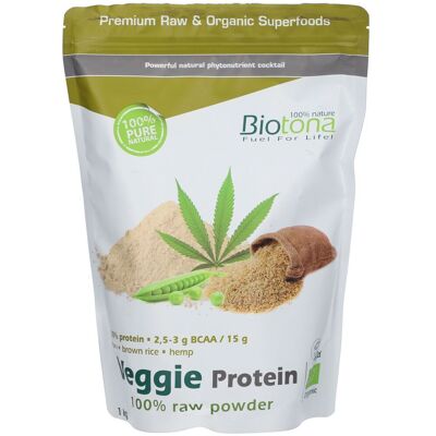 Biotona Protéine Végétale Raw Bio - Poudre de Protéines - Publicité Biotona Protéine Végétale Raw Bio - Poudre de Protéines - Publicité