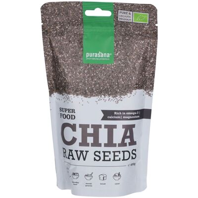 Graines de Chia Bio Purasana - Oméga 3/6 - 400 g - Superfoods - Publicité Graines de Chia Bio Purasana - Oméga 3/6 - 400 g - Superfoods - Publicité