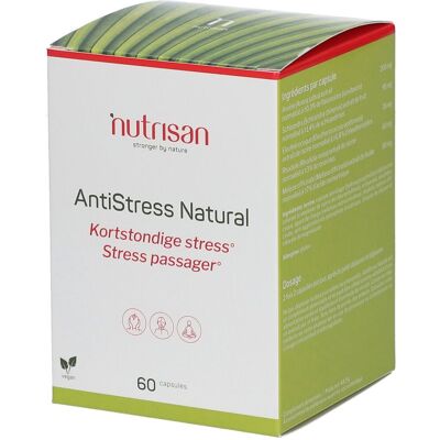 Nutrisan AntiStress Natural Capsule(S) 60 pc(s) - Publicité Nutrisan AntiStress Natural Capsule(S) 60 pc(s) - Publicité