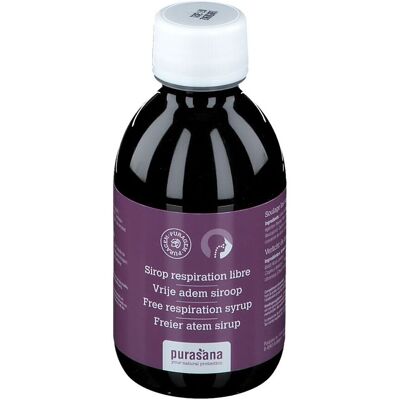 Purasana Puragem Sirop Bio Voies Respiratoires Supérieures - Publicité Purasana Puragem Sirop Bio Voies Respiratoires Supérieures - Publicité