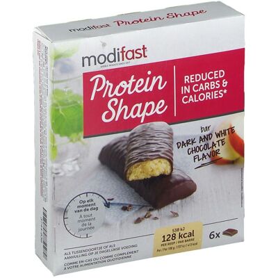 Barre Proteine Modifast Forme de Protéines Chocolat Blanc - Barre - Publicité Barre Proteine Modifast Forme de Protéines Chocolat Blanc - Barre - Publicité