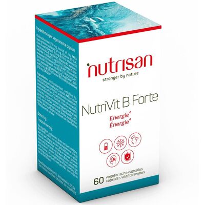nutrisan NutriVit B Forte Capsule(S) 60 pc(s) - Publicité nutrisan NutriVit B Forte Capsule(S) 60 pc(s) - Publicité