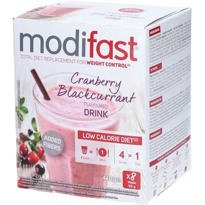 Milkshake Intensif Cranberry - Remplaçant de Repas - Publicité Milkshake Intensif Cranberry - Remplaçant de Repas - Publicité