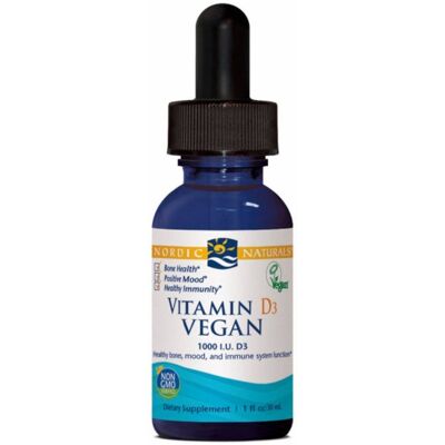 Nordic Naturals Vitamin D3 Liquide Végétalien - Pomme - 1000 IU - Soutien Osseux & Immunitaire - Publicité Nordic Naturals Vitamin D3 Liquide Végétalien - Pomme - 1000 IU - Soutien Osseux & Immunitaire - Publicité
