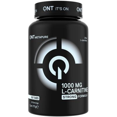 QNT Maxi L Carnitine 1000mg Comprimés Énergie & Brûleur de Graisse - 90 unités - Publicité QNT Maxi L Carnitine 1000mg Comprimés Énergie & Brûleur de Graisse - 90 unités - Publicité