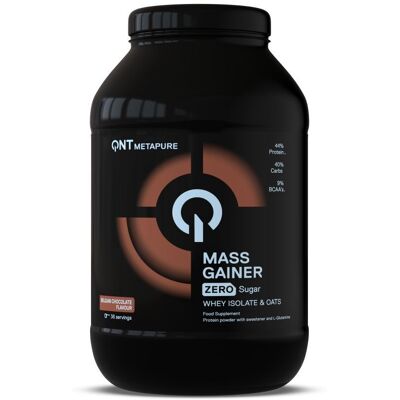 QNT Metapure Mass Belgian Chocolate Poudre 1815 GR - Publicité QNT Metapure Mass Belgian Chocolate Poudre 1815 GR - Publicité