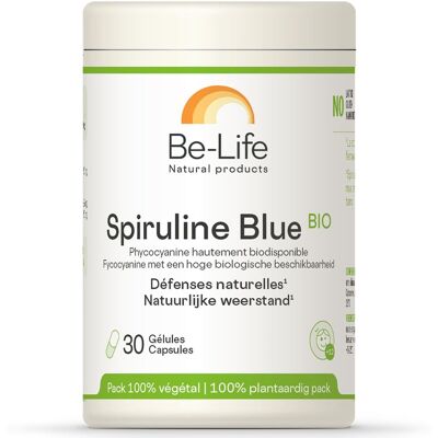 Complément Spiruline Bleue Bio-Life - 30 Capsules - Publicité Complément Spiruline Bleue Bio-Life - 30 Capsules - Publicité