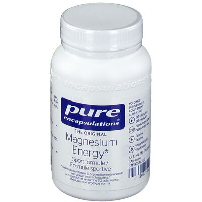 Pure Encapsulations Magnesium Energy - Gélules - Publicité Pure Encapsulations Magnesium Energy - Gélules - Publicité
