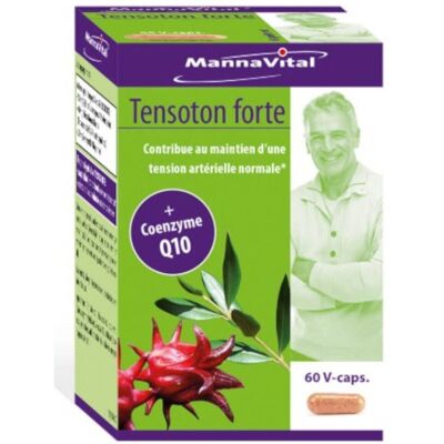 Mannavita Tensoton Forte Capsules - Soutien de la pression artérielle - Publicité Mannavita Tensoton Forte Capsules - Soutien de la pression artérielle - Publicité