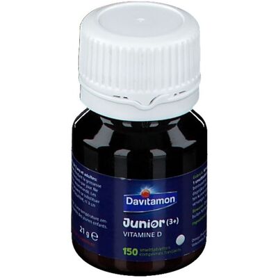 Davitamon Junior 3+ Vitamine D Comprimés - Croissance Osseuse - Publicité Davitamon Junior 3+ Vitamine D Comprimés - Croissance Osseuse - Publicité