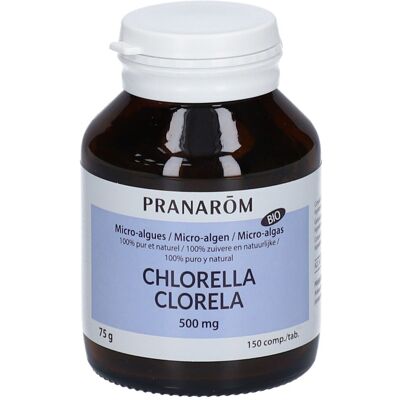 Pranarôm Chlorella Bio - 150 Comprimés Microalgues - Publicité Pranarôm Chlorella Bio - 150 Comprimés Microalgues - Publicité
