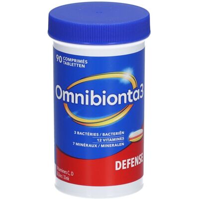Procter & Gamble - Omnibionta 3 Defense - 90 comprimés - Compléments alimentaires - Publicité Procter & Gamble - Omnibionta 3 Defense - 90 comprimés - Compléments alimentaires - Publicité