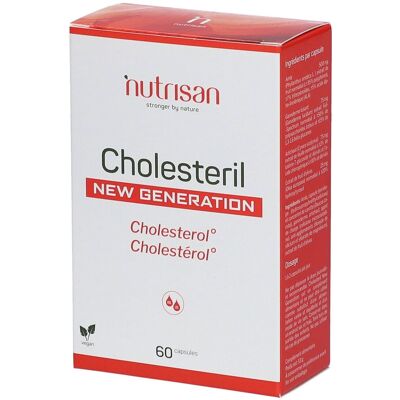 Nutrisan Cholesteril New Generation Capsule(S) 60 pc(s) - Publicité Nutrisan Cholesteril New Generation Capsule(S) 60 pc(s) - Publicité