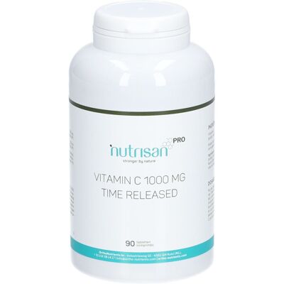 Nutrisan Pro Vitamin C 1000 mg Time Released Comprimé(S) 90 pc(s) - Publicité Nutrisan Pro Vitamin C 1000 mg Time Released Comprimé(S) 90 pc(s) - Publicité