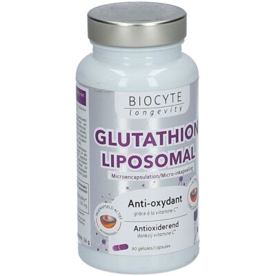 Biocyte Glutathion Liposomal - Soutien Immunitaire & Anti-Âge - Publicité Biocyte Glutathion Liposomal - Soutien Immunitaire & Anti-Âge - Publicité