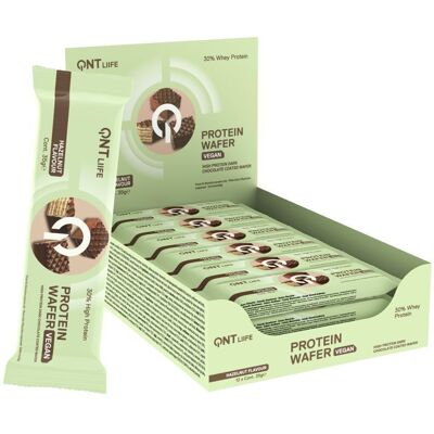 QNT Barre Protéinée Végétalienne Noisette - Barres protéinées - Publicité QNT Barre Protéinée Végétalienne Noisette - Barres protéinées - Publicité