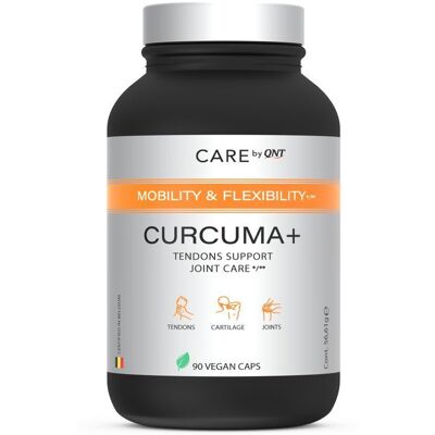QNT Curcuma+ - Capsules d'extrait de curcuma pour soutien articulaire - Publicité QNT Curcuma+ - Capsules d'extrait de curcuma pour soutien articulaire - Publicité