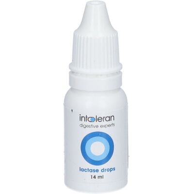 Gouttes de Lactase Intoleran - 14 ml - Sans lactose pour cuisiner - Publicité Gouttes de Lactase Intoleran - 14 ml - Sans lactose pour cuisiner - Publicité