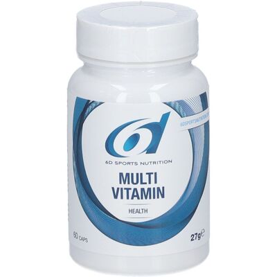 6D Sports Nutrition Multivitamine Capsule(S) 60 pc(s) - Publicité 6D Sports Nutrition Multivitamine Capsule(S) 60 pc(s) - Publicité