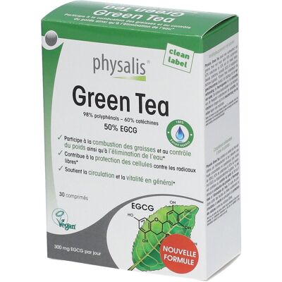 Physalis® Green Tea Comprimé(S) 30 pc(s) - Publicité Physalis® Green Tea Comprimé(S) 30 pc(s) - Publicité