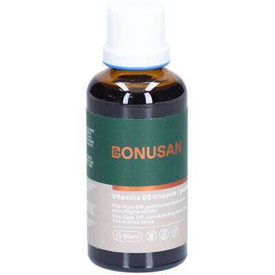 Bonusan Vitamine D3 5 mcg Goutte(S) 30 ml - Publicité Bonusan Vitamine D3 5 mcg Goutte(S) 30 ml - Publicité