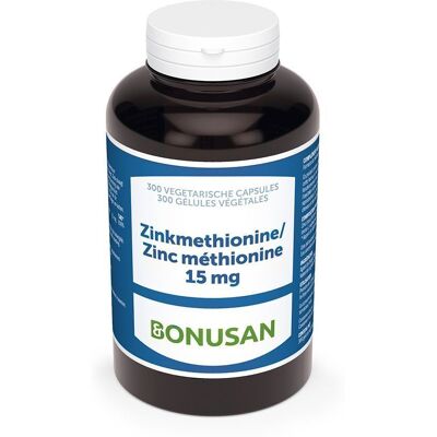BONUSAN Zinc Méthionine 15 mg Capsule(S) 300 pc(s) - Publicité BONUSAN Zinc Méthionine 15 mg Capsule(S) 300 pc(s) - Publicité