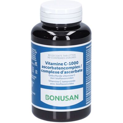 Bonusan Vitamine C-1000 Complexe - 90 Capsules - Publicité Bonusan Vitamine C-1000 Complexe - 90 Capsules - Publicité