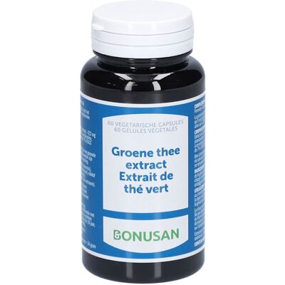 Bonusan Extrait de Thé Vert Capsule(S) 60 pc(s) - Publicité Bonusan Extrait de Thé Vert Capsule(S) 60 pc(s) - Publicité