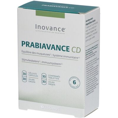Inovance Priobiovance CD Capsule(S) 30+30 pc(s) - Publicité Inovance Priobiovance CD Capsule(S) 30+30 pc(s) - Publicité