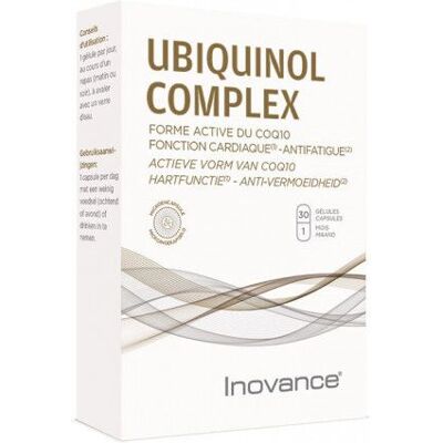 INOVANCE® Ubiquinol-Complex Capsule(S) 30 pc(s) - Publicité INOVANCE® Ubiquinol-Complex Capsule(S) 30 pc(s) - Publicité