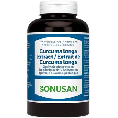 BONUSAN Bonusan Extrait de Curcuma longa Capsule(S) 120 pc(s) - Publicité BONUSAN Bonusan Extrait de Curcuma longa Capsule(S) 120 pc(s) - Publicité