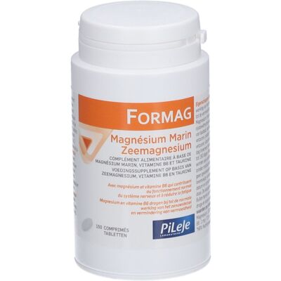 PiLeJe Formag Magnésium Marin Capsule(S) 150 pc(s) - Publicité PiLeJe Formag Magnésium Marin Capsule(S) 150 pc(s) - Publicité