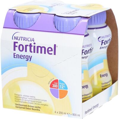 Nutricia Fortimel Energy Vanille - Complément Nutritionnel Énergétique - Publicité Nutricia Fortimel Energy Vanille - Complément Nutritionnel Énergétique - Publicité