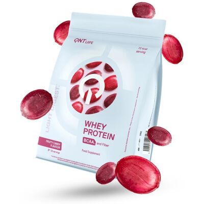 QNT Light Digest Protein Fruity Candy - Poudre de Protéines - Publicité QNT Light Digest Protein Fruity Candy - Poudre de Protéines - Publicité