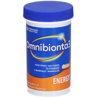 Procter & Gamble Omnibionta 3 Énergie - Multivitamine - Publicité Procter & Gamble Omnibionta 3 Énergie - Multivitamine - Publicité