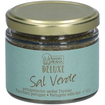 Amanprana Sal Verde - Thym blanc portugais Herbes Aromatiques 40 g - Publicité Amanprana Sal Verde - Thym blanc portugais Herbes Aromatiques 40 g - Publicité