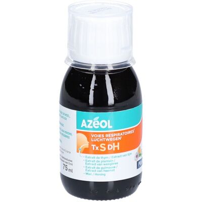 PiLeJe Azéol Sirop Voies Respiratoires Siroop TxS 75 ml - Publicité PiLeJe Azéol Sirop Voies Respiratoires Siroop TxS 75 ml - Publicité