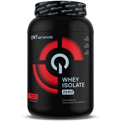 QNT - Metapure Whey Isolate Zero - Framboise - 908 g - Publicité QNT - Metapure Whey Isolate Zero - Framboise - 908 g - Publicité
