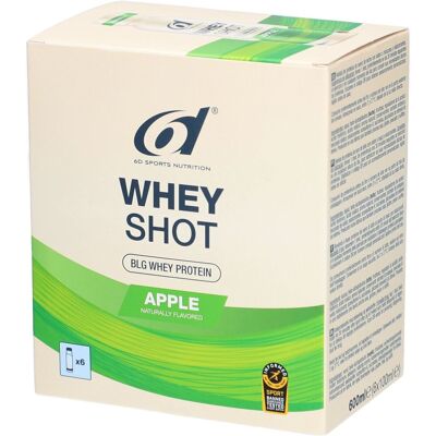 6d Sports Nutrition Whey Shot Pomme Boisson 600 ml - Publicité 6d Sports Nutrition Whey Shot Pomme Boisson 600 ml - Publicité