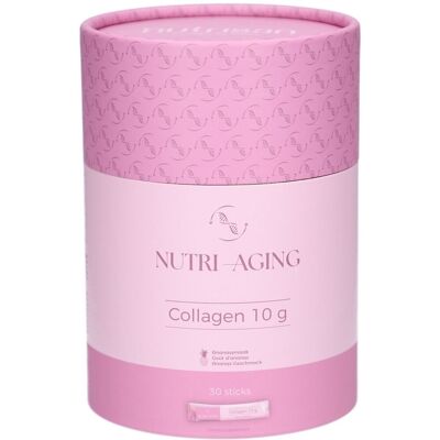 Nutrisan Nutri-Aging Collagen 10 g Sachet(S) 30 pc(s) - Publicité Nutrisan Nutri-Aging Collagen 10 g Sachet(S) 30 pc(s) - Publicité