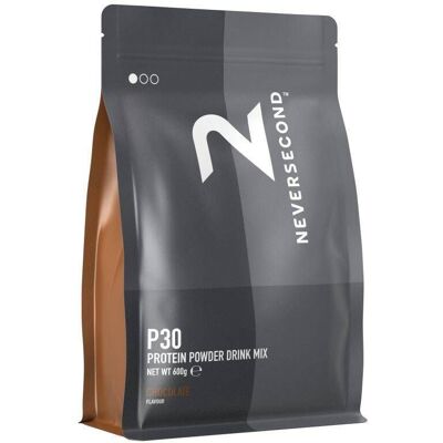 Neversecond P30 Recovery Drink - Poudre de Protéines - Chocolat - Publicité Neversecond P30 Recovery Drink - Poudre de Protéines - Chocolat - Publicité