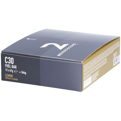 PDM to be maintained Neversecond C30 Fuel Bar Lemon Barre 12x45 g - Publicité PDM to be maintained Neversecond C30 Fuel Bar Lemon Barre 12x45 g - Publicité