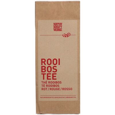 NATURKRAFTWERKE Thé Rooibos rouge bio 90 g - Publicité NATURKRAFTWERKE Thé Rooibos rouge bio 90 g - Publicité